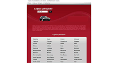 Desktop Screenshot of capitollimo.com