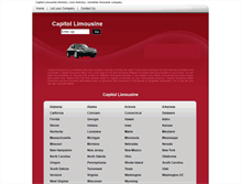 Tablet Screenshot of capitollimo.com